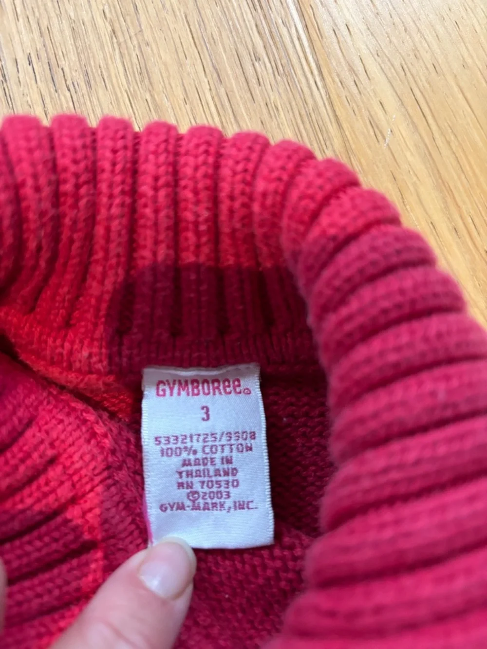 Vtg gymboree whale cowl neck sweater boys 3t